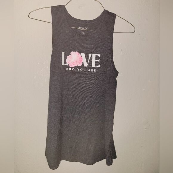 Love who you are (old navy tank) - Picture 2 of 5